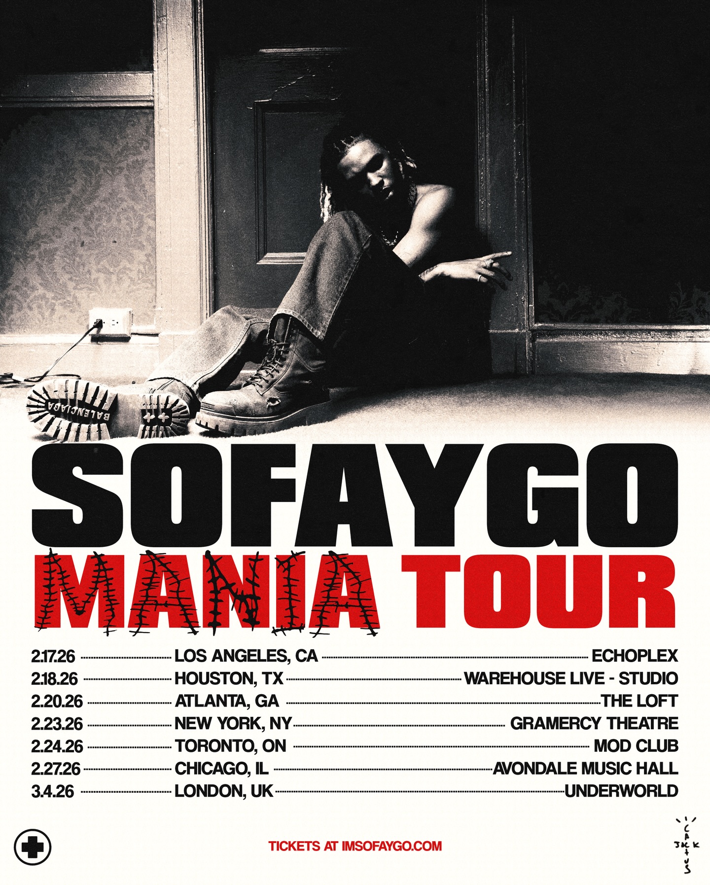 SoFaygo Tour Poster 2026